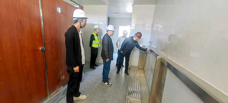 鄭州市建設(shè)投資集團有限公司 第六十七高級中學項目部國慶、中秋安全生產(chǎn)檢查簡報